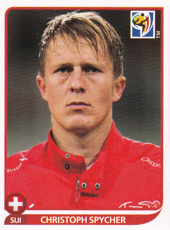 Christoph Spycher - Schweiz - Panini WM 2010 - Basis Bild - Nr. 587