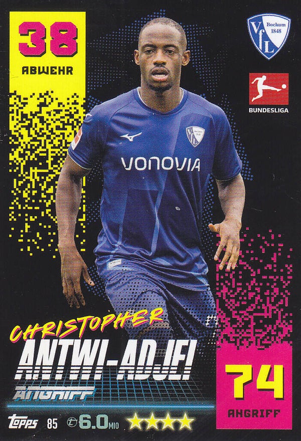 Christopher Antwi-Adjei VFL Bochum Basis Karte Nr.85