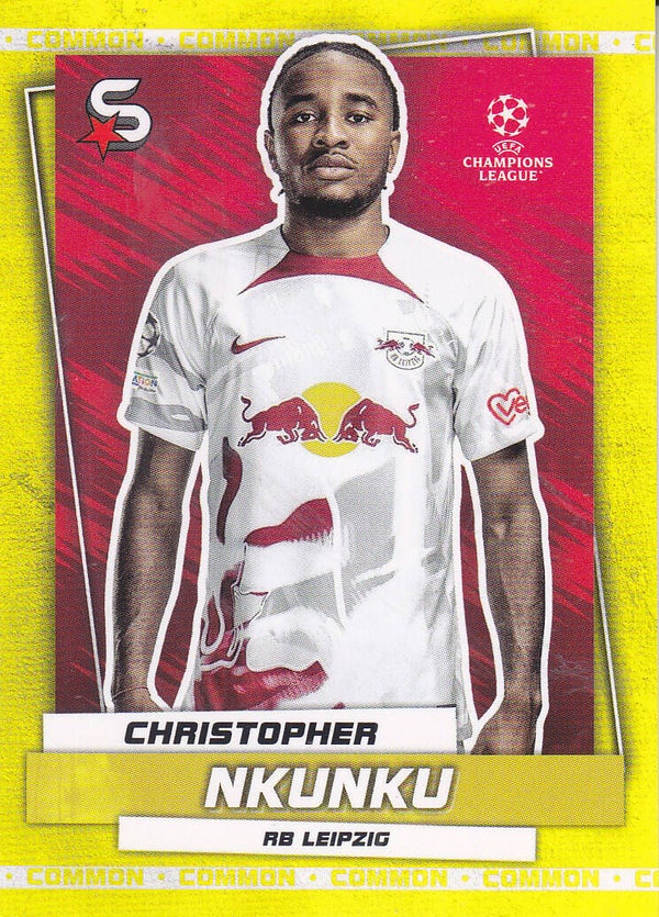 Christopher Nkunku - RB Leipzig - Topps Superstars 2022 - Common Yellow - nicht nummeriert - Nr.120