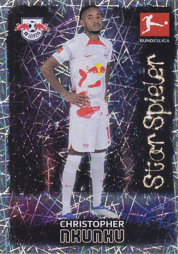 Christopher Nkunku / RB Leipzig / Topps Bundesliga 2022 / Star-Spieler / Nr. 230