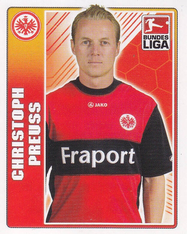 Christoph Preuss Eintracht Frankfurt Basis Bild Nr.98