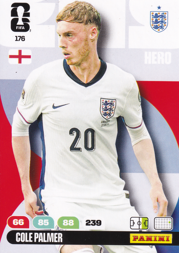 Cole Palmer - England - Panini WM 2026 - Hero - Nr. 176