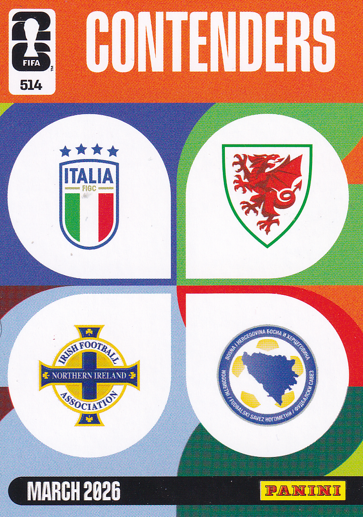 Contenders - Panini WM 2026 - Gruppe - Nr. 514