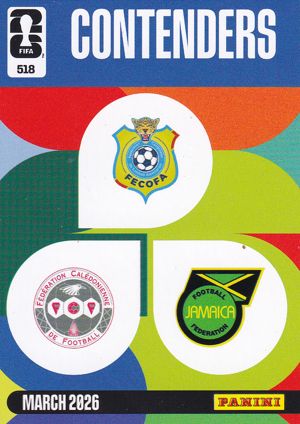 Contenders - Panini WM 2026 - Gruppe - Nr. 518