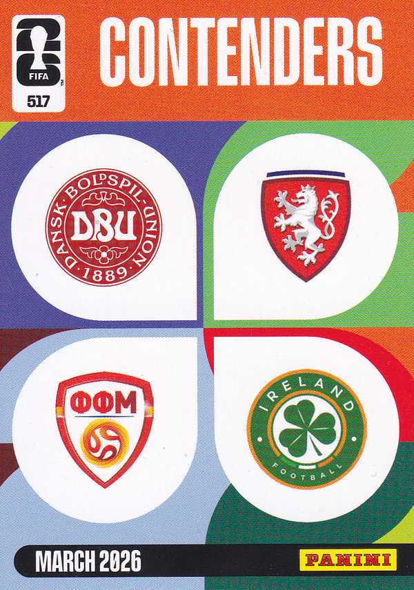 Contenders - Panini WM 2026 - Gruppe - Nr. 517
