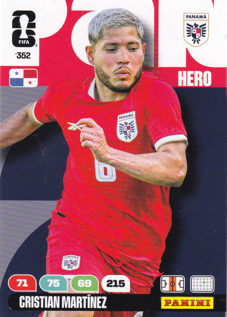 Cristian Martinez - Panama - Panini WM 2026 - Hero - Nr. 352