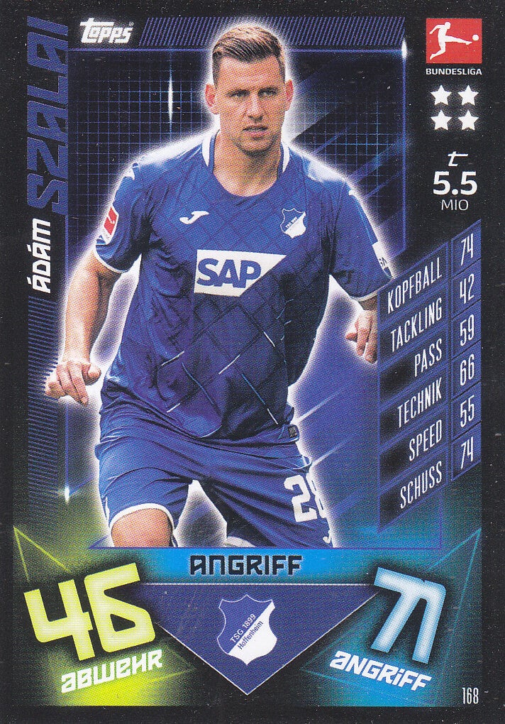 Adam Szalai TSG Hoffenheim Basis Karte