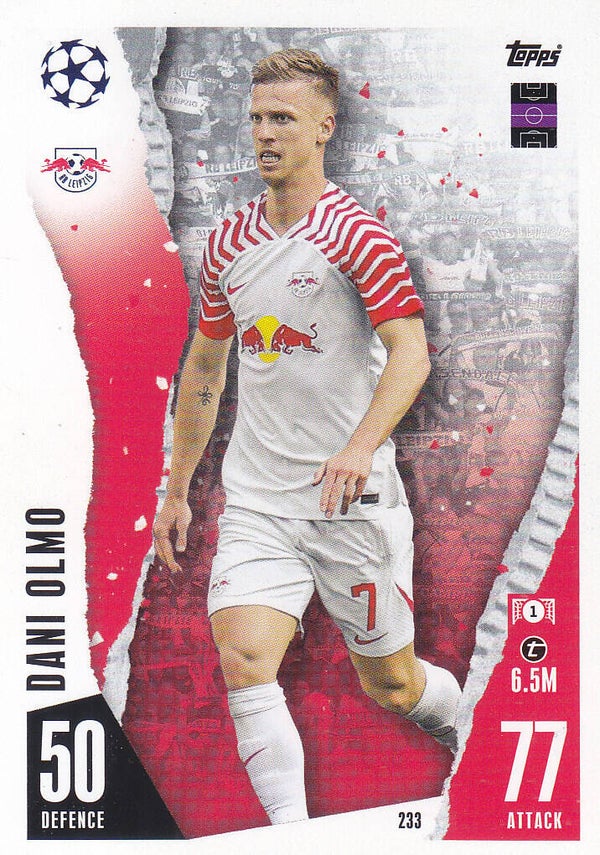 Dani Olmo / RB Leipzig / Topps Champions League 2023 / Basis Karte / Nr. 233