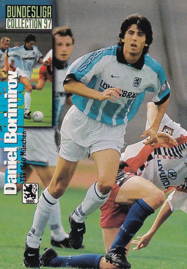 Daniel Borimirov / TSV 1860 München / Panini Bundesliga 1997 / Basis Karte / Nr. 91