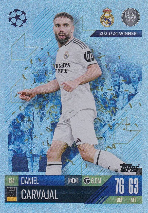 Daniel Carvajal / Real Madrid / Topps Champions League 2024 / Winner 2023 / Nr. 124