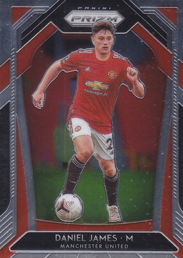 Daniel James / Manchester United / Panini Prizm Premier League 2020 / Basis Karte / Nr.8