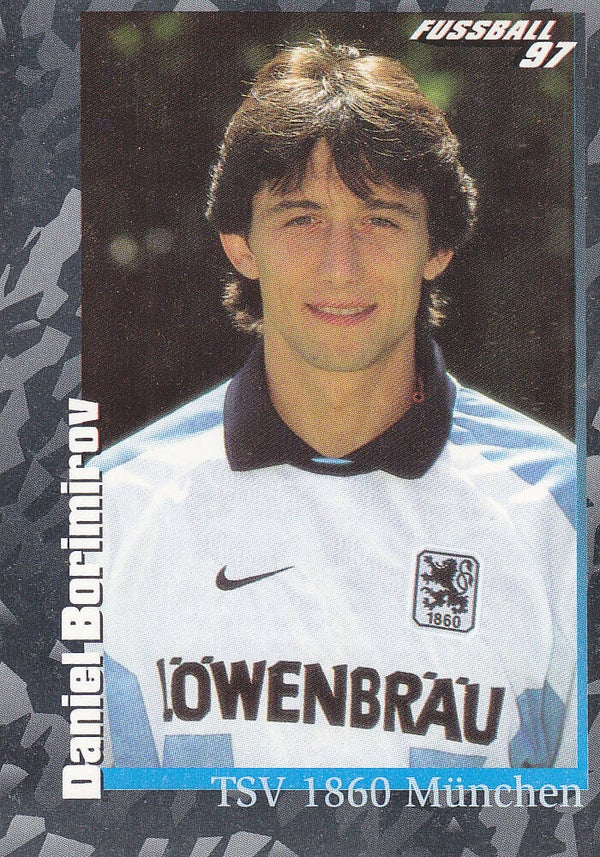 Daniel Borimirov / TSV 1860 München / Panini Bundesliga 1997 / Basis Bild / Nr.194