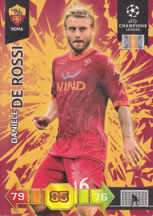 Daniele de Rossi / AS Rom / Panini Champions League 2010 / Basis Karte / Nr. 259