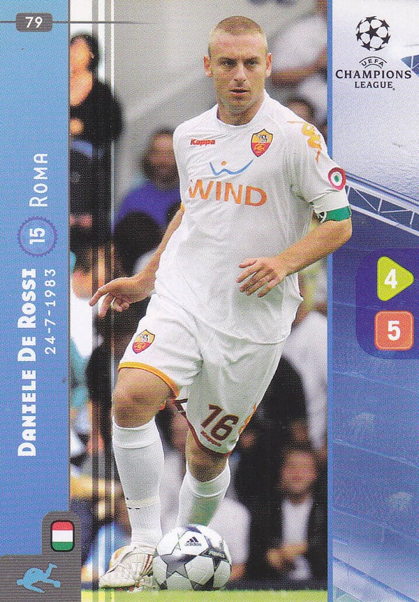 Daniele de Rossi AS Rom Basis Karte Nr.79