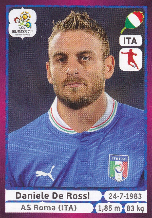Daniele de Rossi / Italien / Panini EM 2012 / Basis Bild / Nr. 324