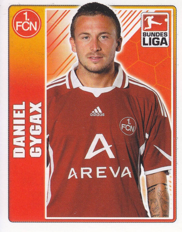 Daniel Gygax / 1.FC Nürnberg / Topps Bundesliga 2009 / Basis Bild / Nr.350