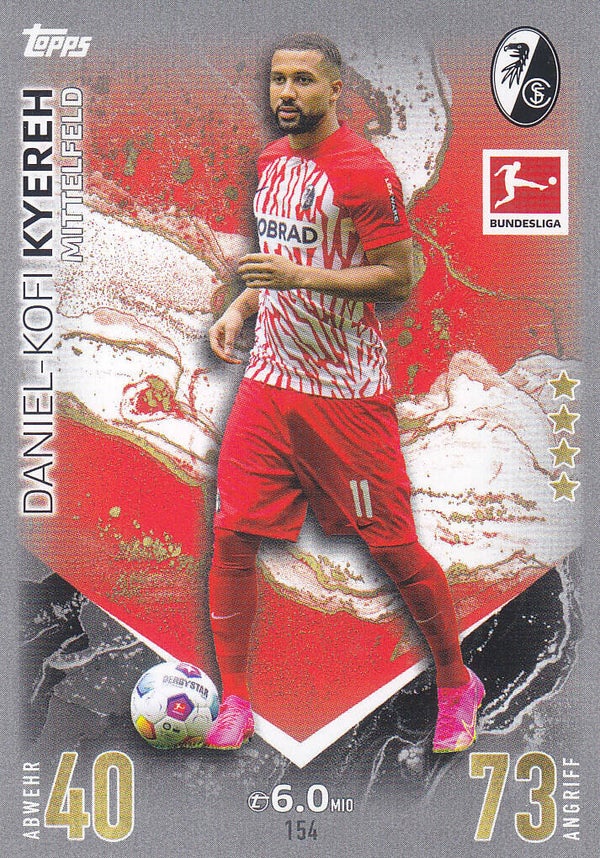 Daniel Kofi Kyereh SC Freiburg Basis Karte Nr.156