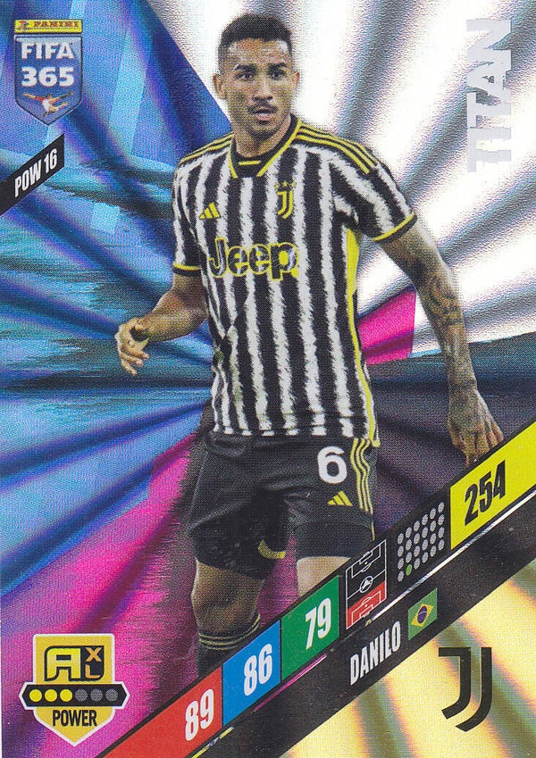 Danilo Juventus Turin Titan Karte Icon Power Nr. POW16