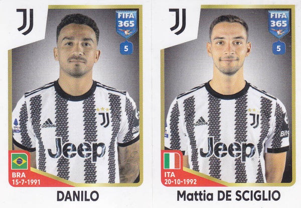 Danilo & Mattia de Sciglio Juventus Turin Basis Bild