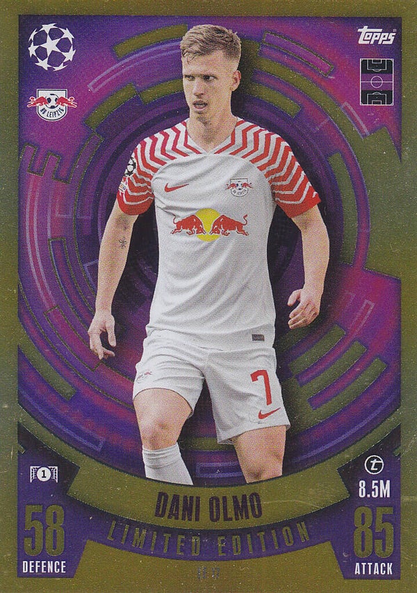 Dani Olmo / RB Leipzig / Topps Champions League 2023 / limitierte Auflage / LE17
