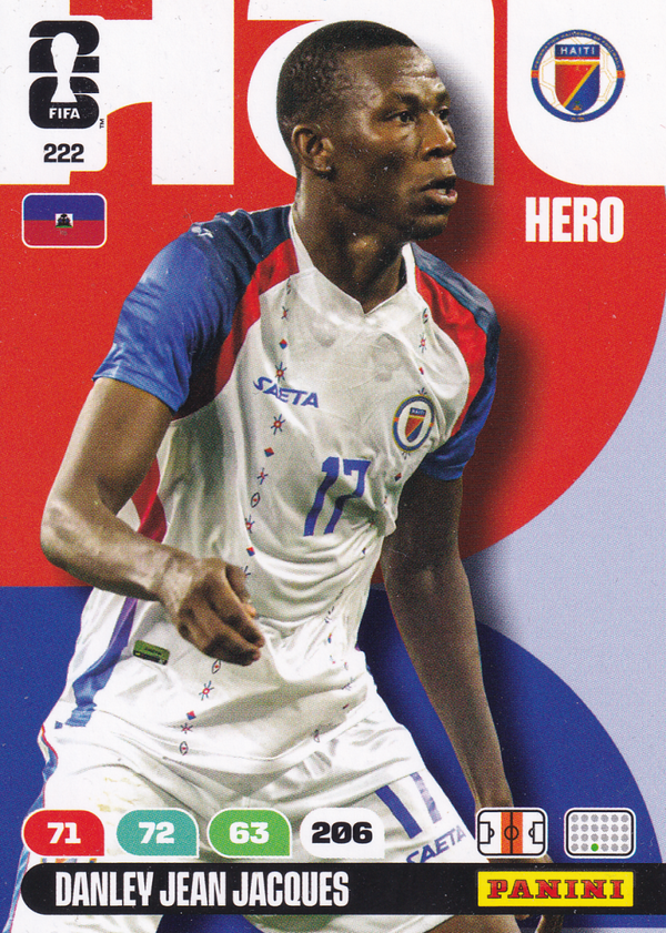 Danley Jean Jacques - Haiti - Panini WM 2026 - Hero - Nr. 222