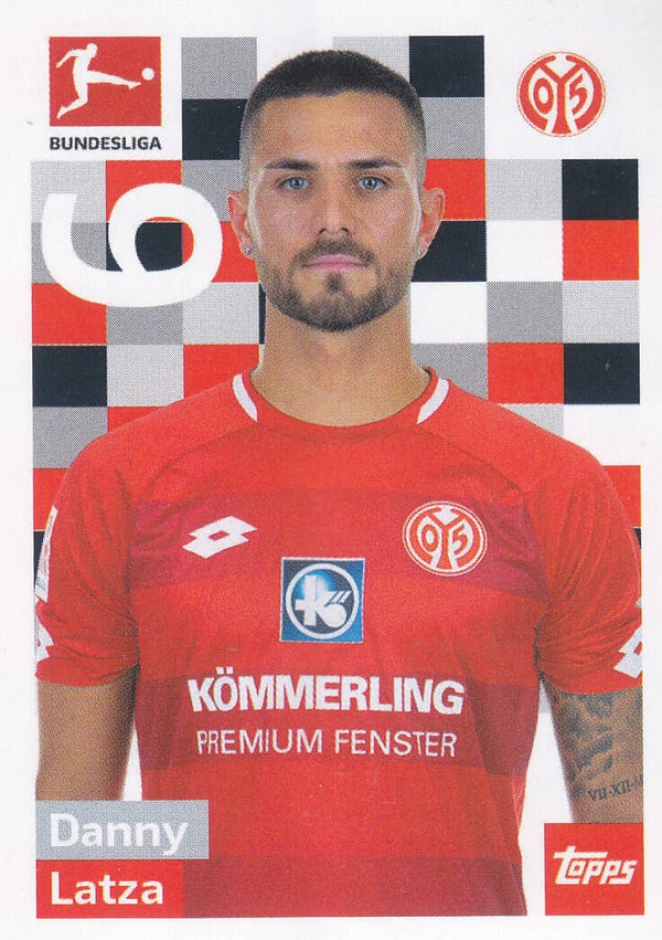 Danny Latza / 1.FSV Mainz 05 / Topps Bundesliga 2018 / Basis Bild / Nr. 175