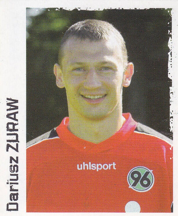Dariusz Zuraw / Hannover 96 / Panini Bundesliga 2004 / Basis Bild / Nr.233