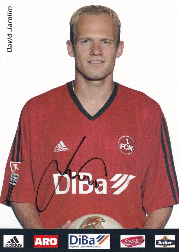 David Jarolim / 1.FC Nürnberg / Autogrammkarte 2003