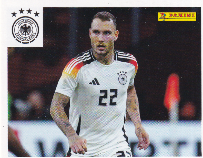 David Raum - Deutschland - Panini 125 Jahre DFB - Fußballgeschichte - Spielszene - Nr.93
