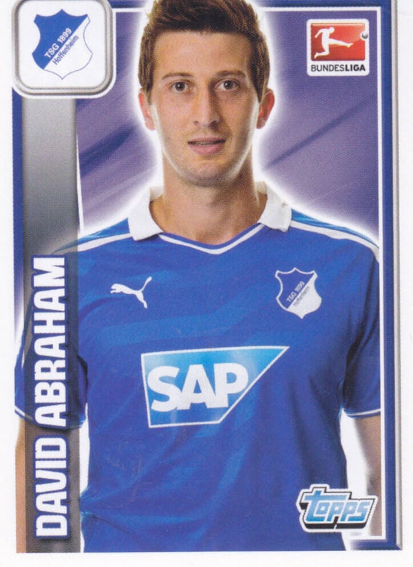 David Abraham - TSG Hoffenheim - Topps Bundesliga 2013 - Basis Bild - Nr. 140