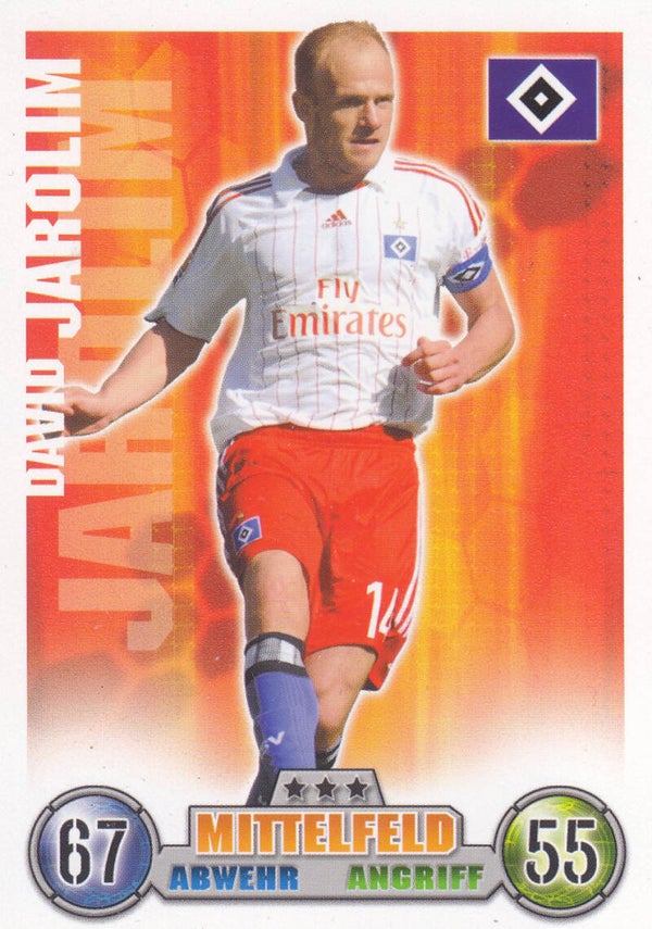 David Jarolim / Hamburger SV / Topps Match Attax 2008 / Basis Karte / Nr.136