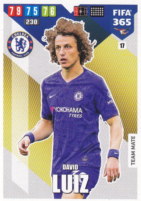David Luiz FC Chelsea Basis Karte