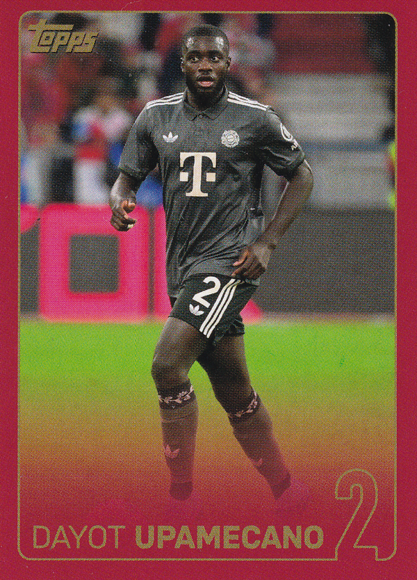 Dayot Upamecano - FC Bayern München - Topps 125 Jahre FCB - Spielszene - Nr. 161