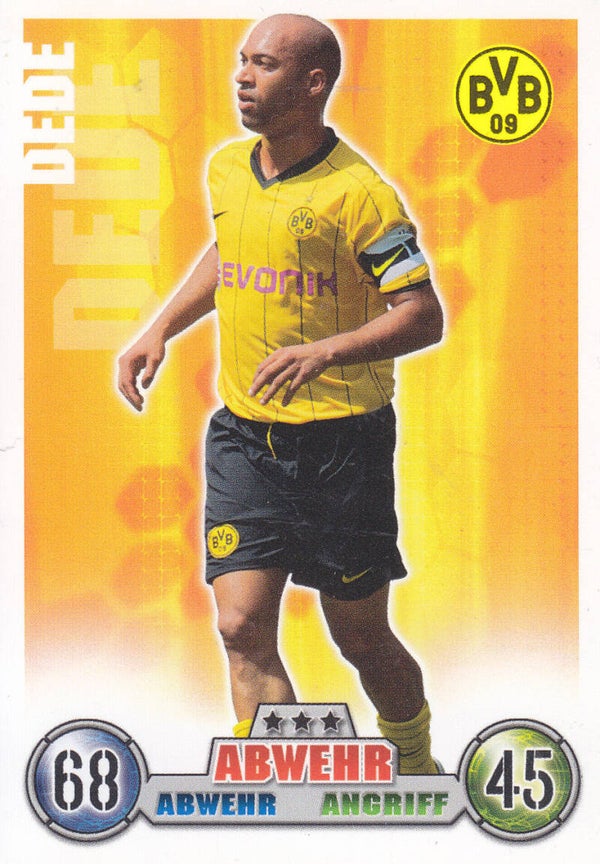 Dede / Borussia Dortmund / Topps Match Attax 2008 / Basis Karte / Nr.93