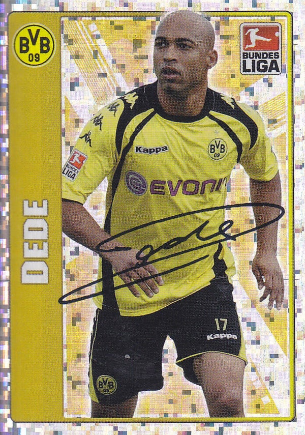 Dede / Borussia Dortmund / Topps Bundesliga 2009 / Großbild Glitzer / Nr.67