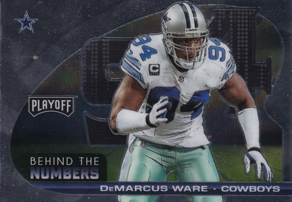 DeMarcus Ware - Dallas - Panini Playoff - American Football 2021 - Glitzer - Nr. BTH-DWA
