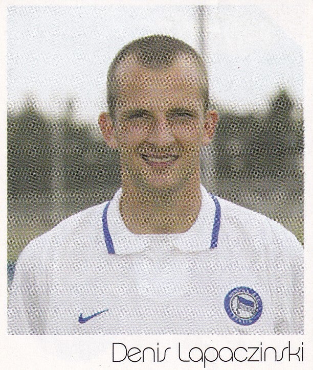 Denis Lapaczinski / Hertha BSC Berlin / Panini Bundesliga 2003 / Basis Bild / Nr. 13