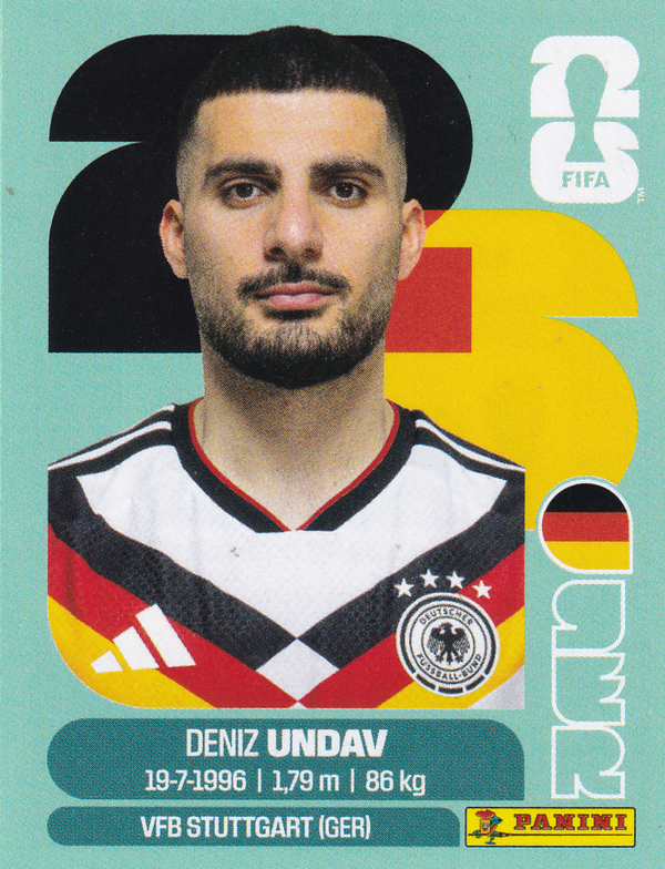 Deniz Undav - Deutschland - Panini WM 2026 - Update - GER19a