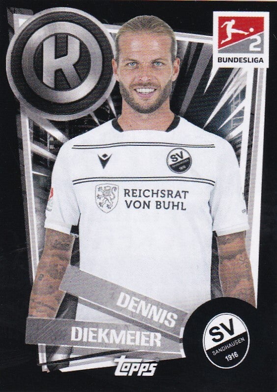 Dennis Diekmeier - SV Elversberg - Topps Bundesliga 2022 - Basis Bild - Nr. 425