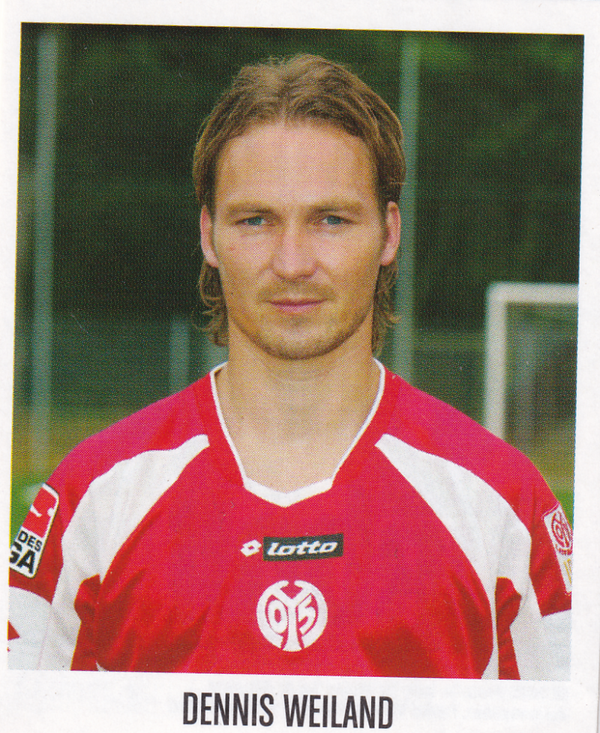 Dennis Weiland - 1.FSV Mainz 05 - Panini Bundesliga 2005 - Basis Bild - Nr. 350