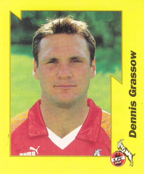 Dennis Grassow / 1.FC Köln - Panini Bundesliga 1997 - Gelbe Serie - Basis Bild - Nr. 127