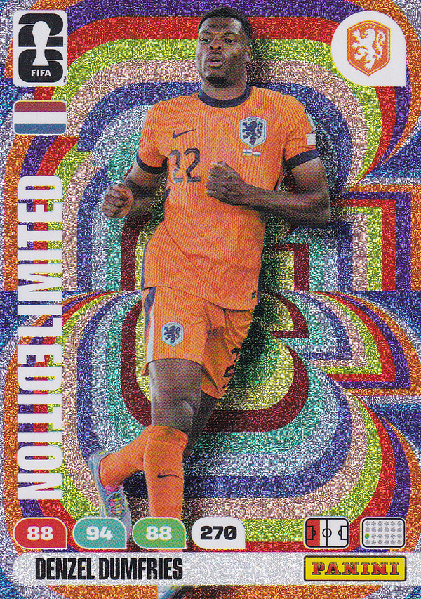 Denzel Dumfries - Holland - Panini WM 2026 - Limited Edition - Nr. LE-DDU