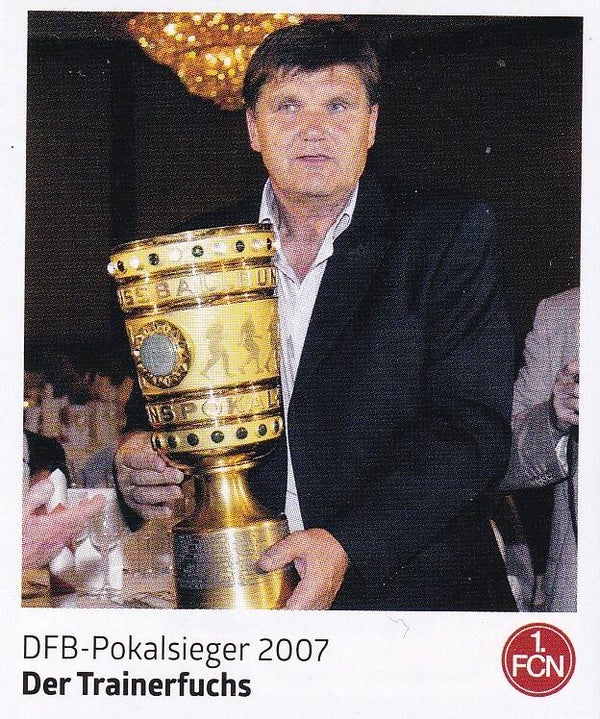 Der Trainerfuchs - Panini 125 Jahre 1.FC Nürnberg / DFB Pokalsieger 2007 / Nr. 172