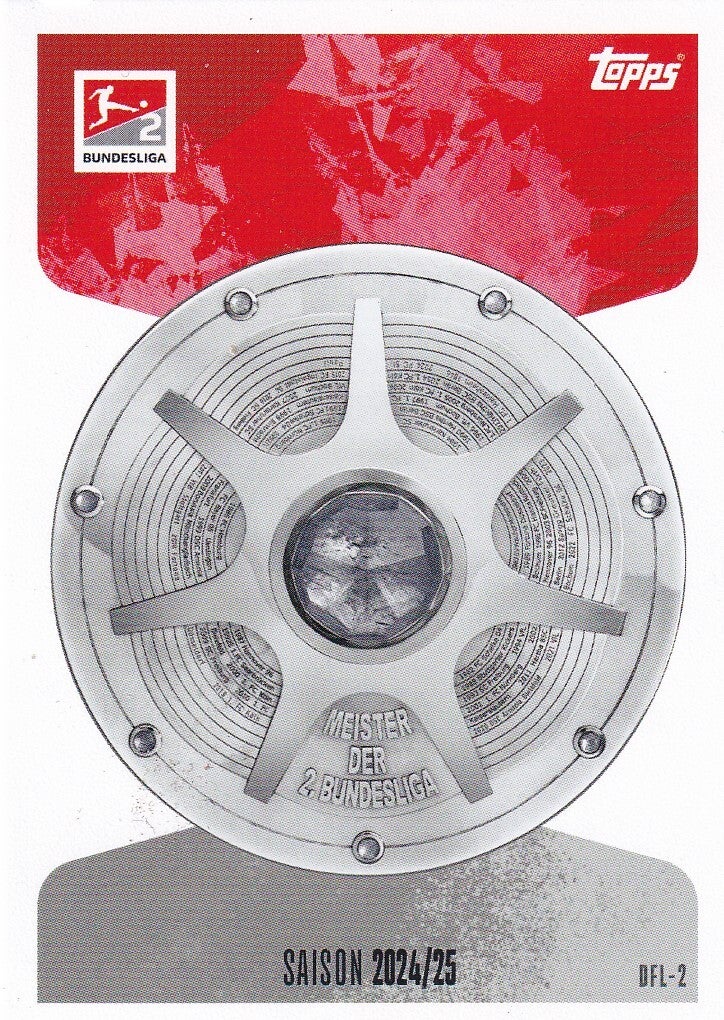Meisterschale 2.Bundesliga / Topps Match Attax 2024 / Nr. DFL-2