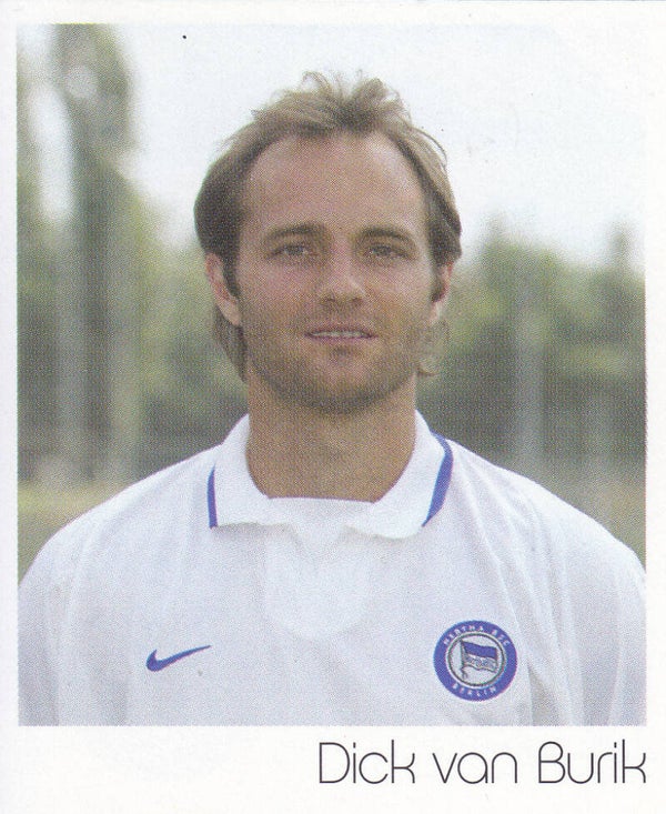 Dick van Burik / Hertha BSC Berlin / Panini Bundesliga 2003 / Basis Bild / Nr. 11
