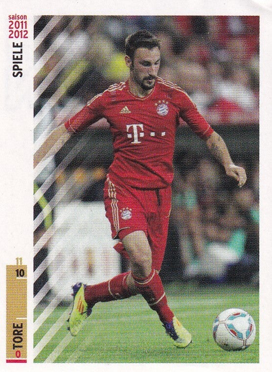 Diego Contento / FC Bayern München / Panini FCB Kollektion 2012 / Basis Bild / Nr. 61