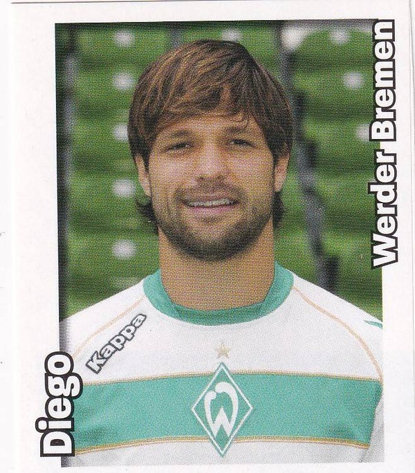 Diego / SV Werder Bremen / Panini Bundesliga 2008 / Basis Bild / Nr. 102