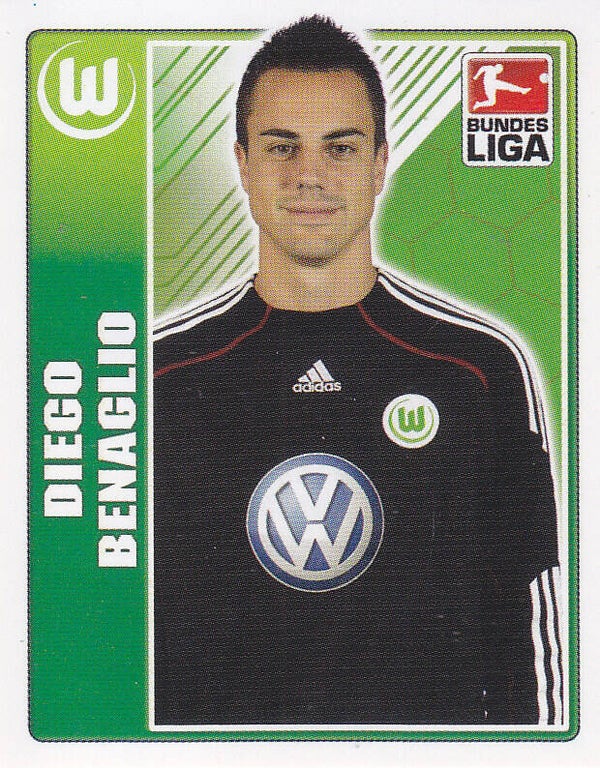 Diego Benaglio / VFL Wolfsburg / Topps Bundesliga 2009 / Basis Bild / Nr.399