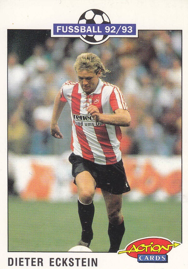 Dieter Eckstein / 1.FC Nürnberg / Panini Bundesliga 1992 / Basis Karte / Nr.169
