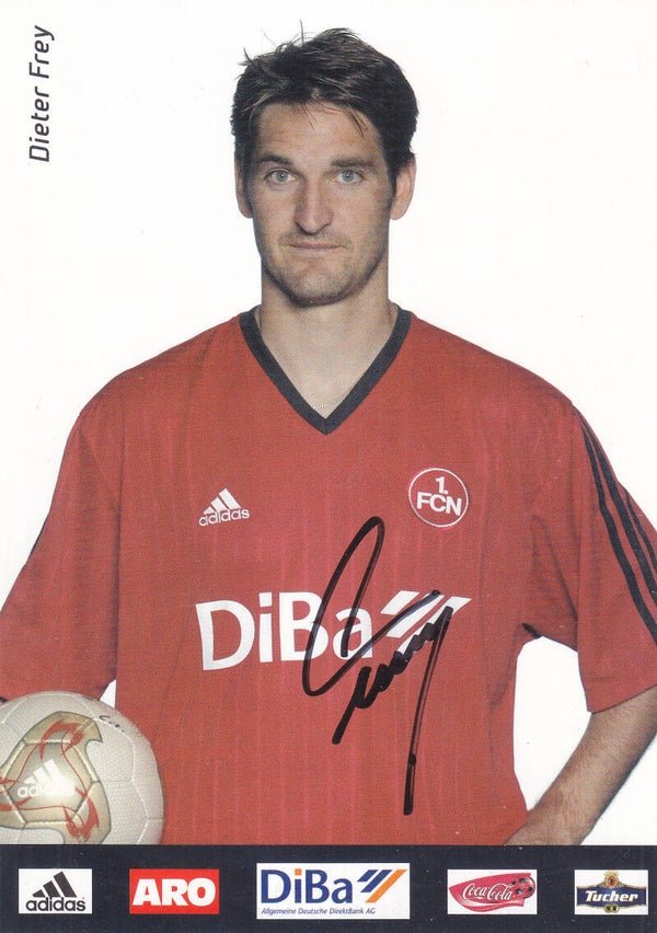 Dieter Frey / 1.FC Nürnberg / Autogrammkarte 2003